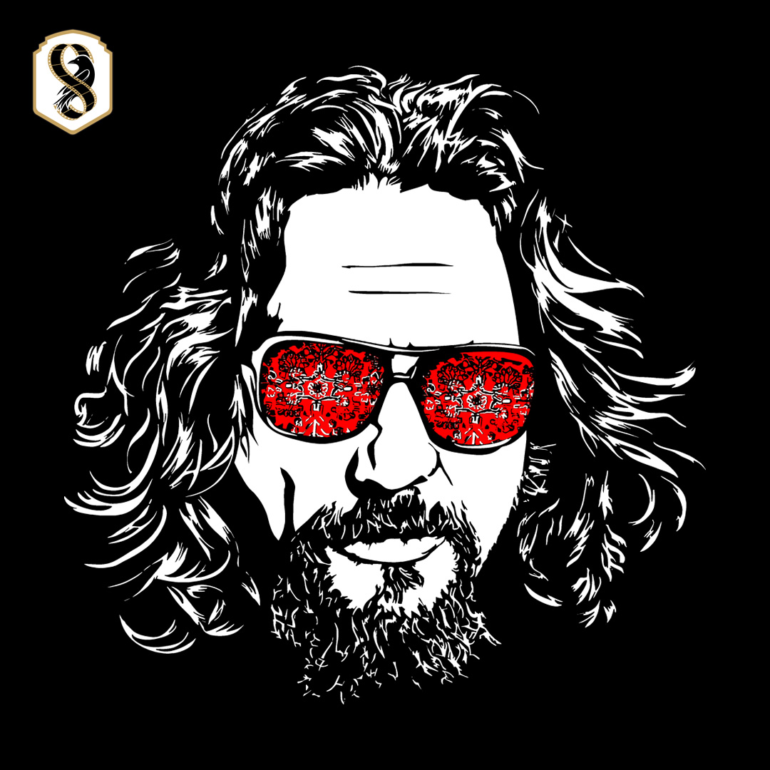 طرح تیشرت فیلم The Big Lebowski
