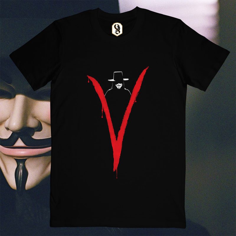 تیشرت فیلم V for Vendetta