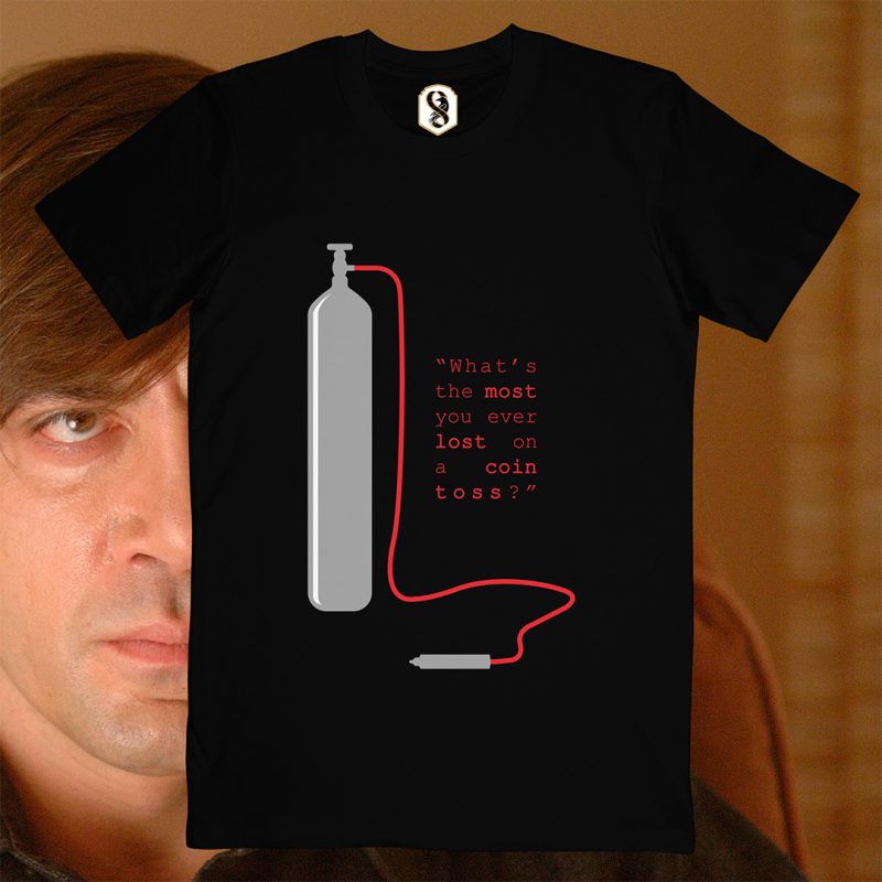 تیشرت فیلم جایی برای پیرمردها نیست رنگ مشکی