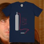 تیشرت No Country for Old Men رنگ سرمه ای