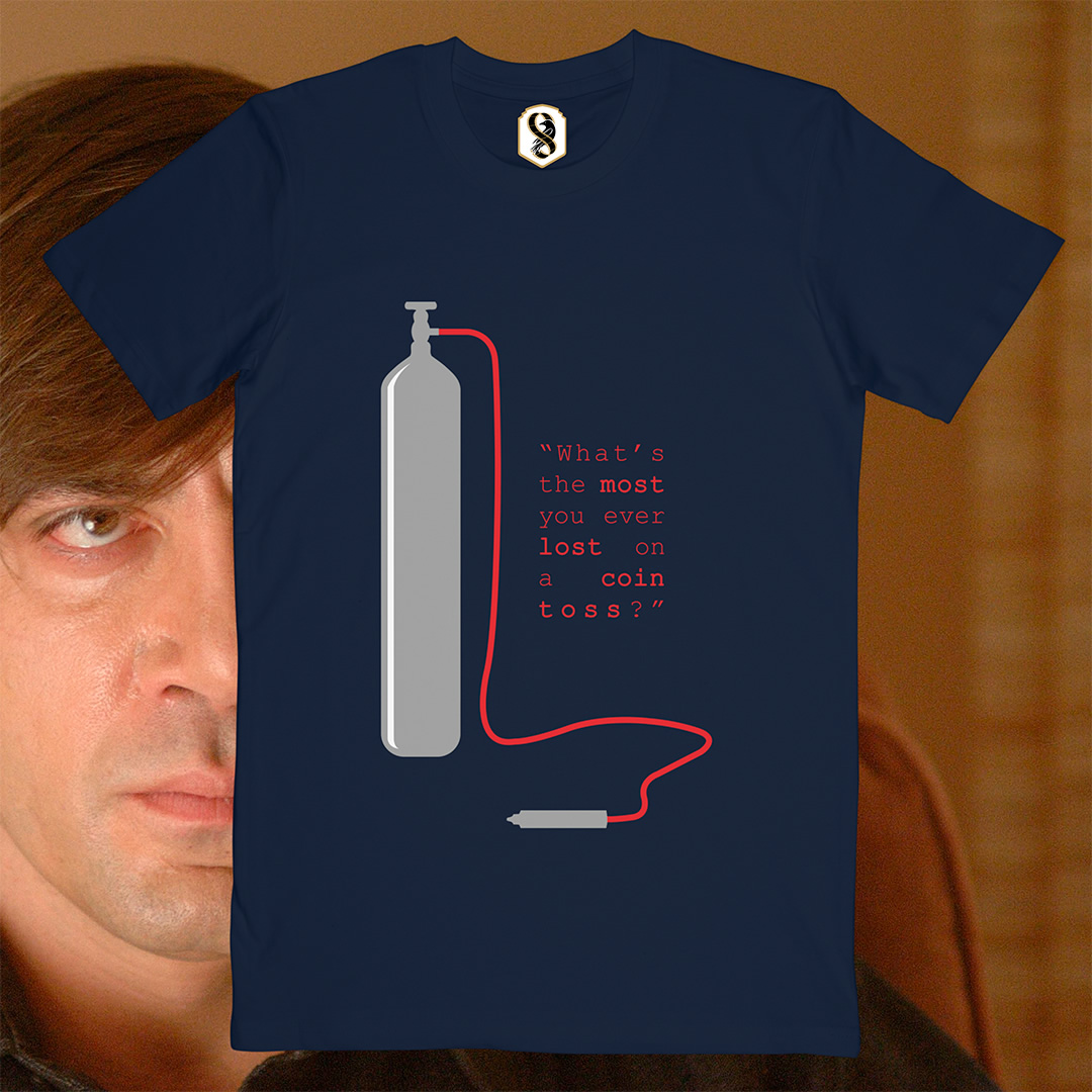 تیشرت No Country for Old Men رنگ سرمه ای