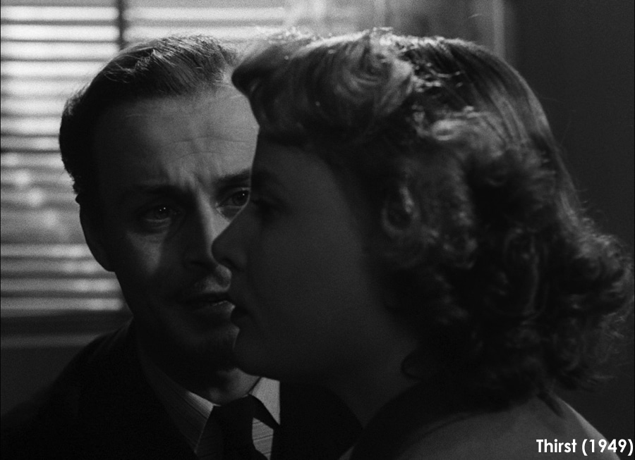 نمونه نمای برگمان پیش از پرسونا در فیلم
Thirst (1949)